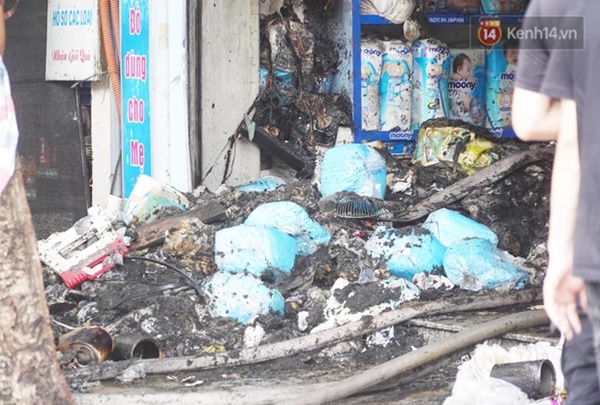 Xác định nguyên nhân vụ cháy cửa hàng bán bỉm khiến 4 người tử vong trên đường Tôn Đức Thắng-1