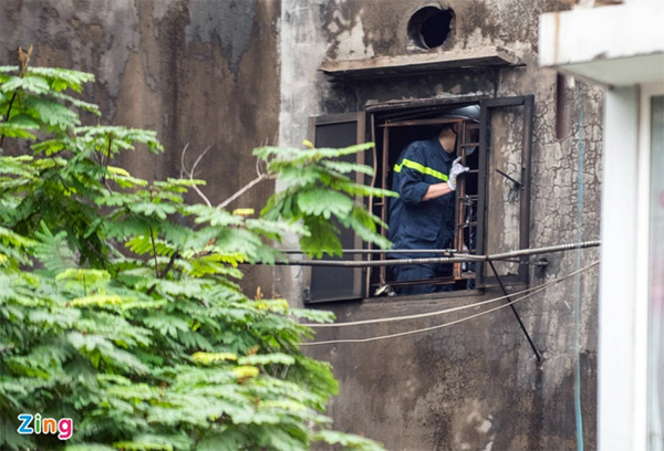 4 nạn nhân vụ cháy ở Hà Nội đã cố thoát thân nhưng không có lối ra-2