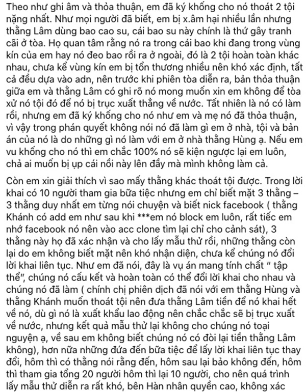 Nữ sinh bị hiếp dâm tập thể ở Hàn tiết lộ file ghi âm trò chuyện giữa mẹ ruột và mẹ của người hãm hại mình-4