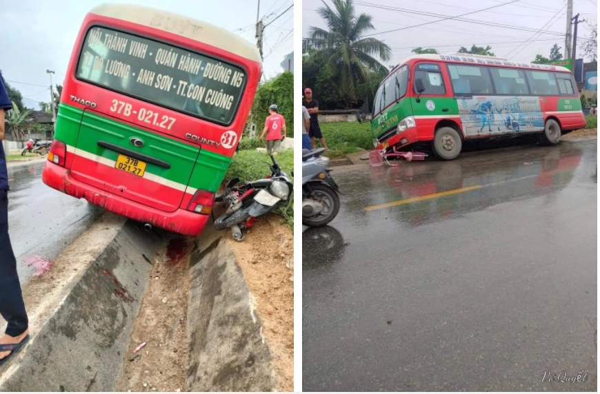 Thương tâm: Bé gái lớp 5 bị xe buýt tông tử vong trên đường đi học-1