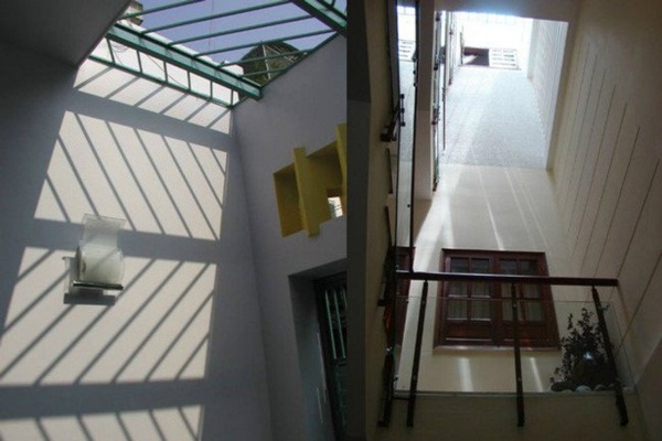 Căn nhà ống 2 tầng tràn ngập ánh sáng, khoảng vườn xanh mát giữa nhà khiến ai cũng mê mẩn-8