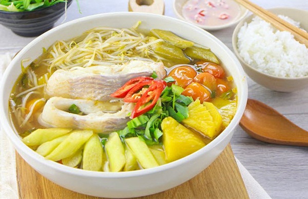 Canh chua cá diêu hồng thơm ngon, đậm đà cho người suy nhược cơ thể-1