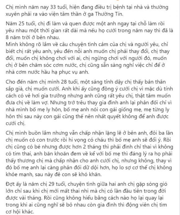 Cô gái hóa điên khi yêu 8 năm không danh phận, bạn trai cưới người chỉ mới quen 2 tháng-1