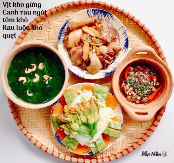 Làm dâu Hà Nội, vợ đảm Bến Tre cân đẹp mâm cơm 2 miền cho 30 ngày ngon ngất ngây, chi phí chỉ dưới 100.000 đồng-1