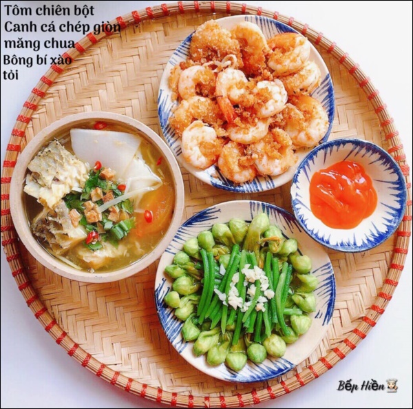 Làm dâu Hà Nội, vợ đảm Bến Tre cân&nbsp;đẹp mâm cơm 2 miền cho 30 ngày ngon ngất ngây, chi phí chỉ dưới 100.000 đồng-4