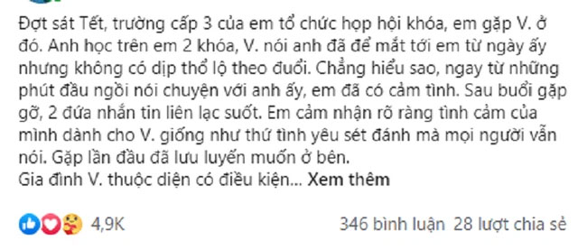 Cưới anh chàng từng yêu thầm mình sau vài tháng hẹn hò, lúc cử hành hôn lễ, chú rể lặng người nghe tiếng gọi phía sau: Còn mẹ con em thì sao”-1