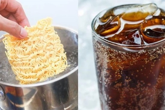 Người đàn ông phải đi cấp cứu sau khi uống một loại nước trong lúc ăn mì tôm