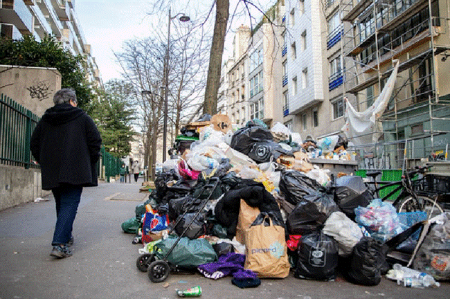 Những hình ảnh gây sốc cho thấy thành phố Paris hoa lệ ngập trong rác khiến cộng đồng mạng thất vọng tràn trề, chuyện gì đang xảy ra?-14