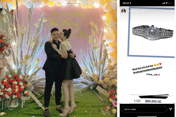 Cô dâu 200 cây vàng ở Nam Định khoe được chồng tặng chiếc đồng hồ thương hiệu nhà giàu có giá trị bằng cả căn chung cư-1