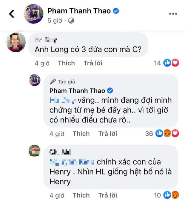 Ca sĩ Phạm Thanh Thảo nghi ngờ bé Helen không phải con của Vân Quang Long, tiết lộ đang đợi minh chứng từ mẹ bé?-2