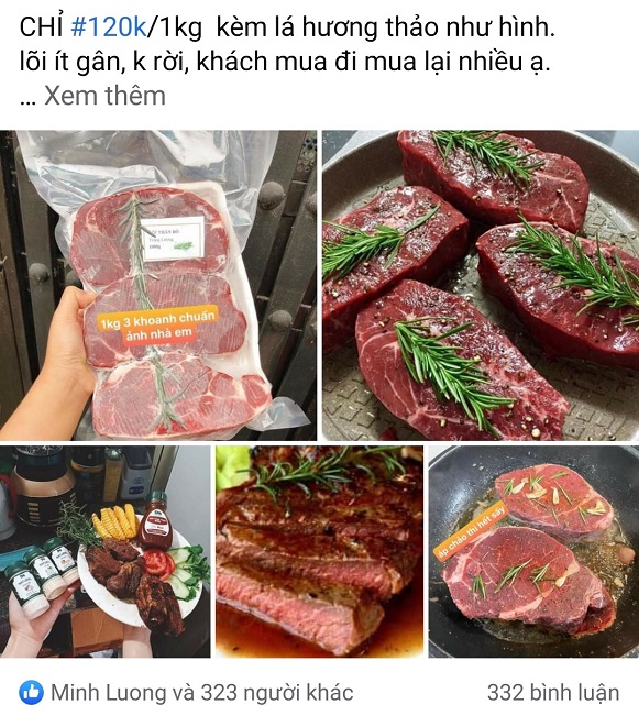 Giật mình thăn lõi bò Úc giá rẻ hơn thịt lợn, chị em đổ xô đặt mua hàng tạ-1