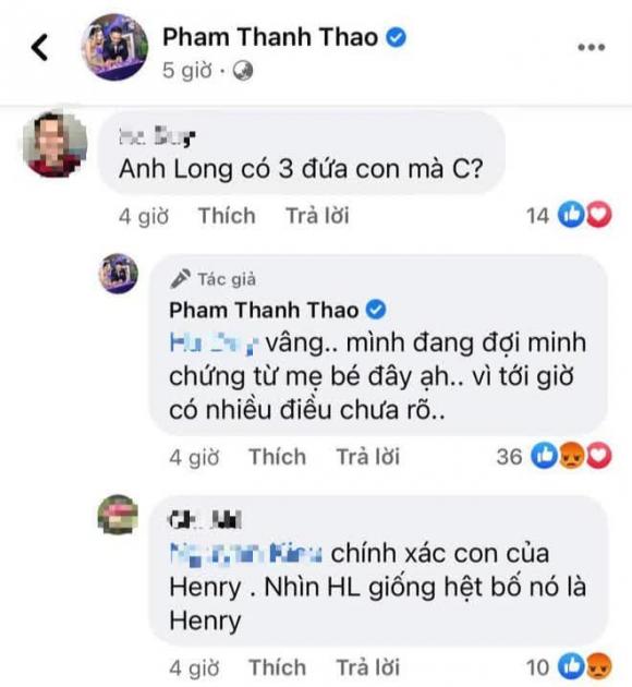 Linh Lan lên tiếng sau khi Phạm Thanh Thảo nghi ngờ bé Helen không phải con của Vân Quang Long-2