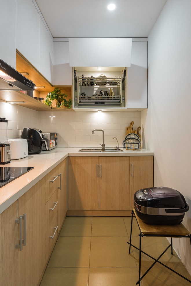 Chi 250 triệu sửa căn hộ để về chung 1 nhà, cặp vợ chồng ghi điểm tuyệt đối với style trẻ trung, hiện đại-6