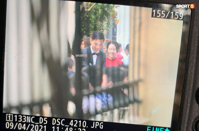 Lễ ăn hỏi Xuân Trường - Nhuệ Giang: Cô dâu chú rể lộ diện, trai tài gái sắc xứng đôi-5