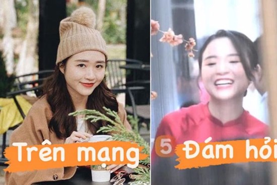 So ảnh trên mạng và đám hỏi của vợ Xuân Trường: Xinh miễn chê, cười tươi roi rói bên cạnh chồng điển trai