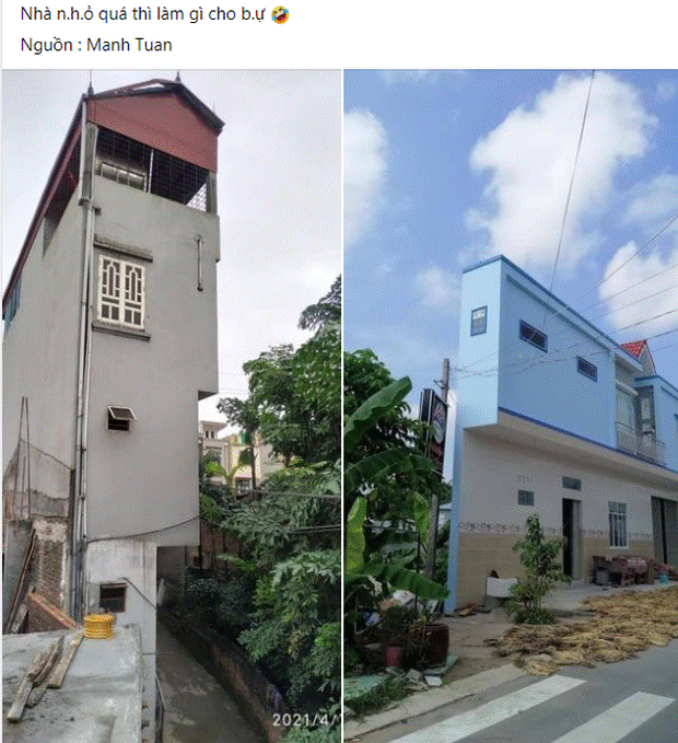 Xuất hiện ngôi nhà mang thiết kế kì cục mỏng như lá lúa, chỗ thụt chỗ thò khiến dân mạng tò mò không biết gia chủ sinh hoạt thế nào!-1