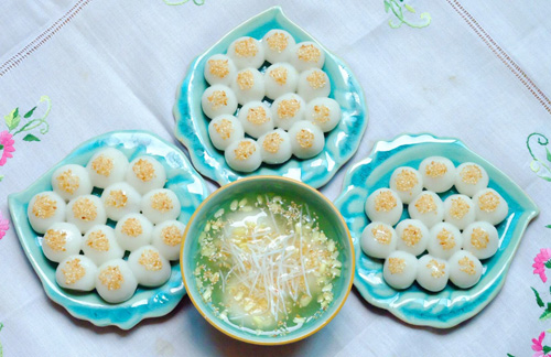 Chị em học ngay cách làm bánh trôi bánh chay Tết Hàn Thực này, không những ngon mà còn đẹp miễn chê, hơn đứt ngoài hàng-1