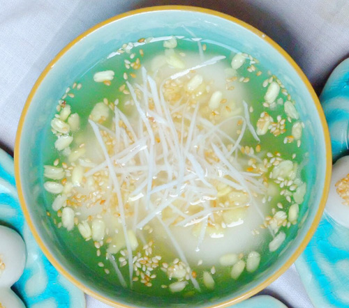 Chị em học ngay cách làm bánh trôi bánh chay Tết Hàn Thực này, không những ngon mà còn đẹp miễn chê, hơn đứt ngoài hàng-8