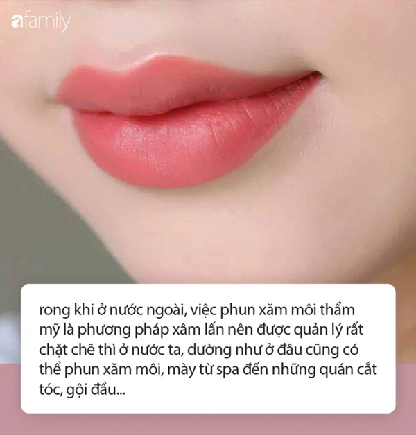 Từ chuyện bé 5 tuổi phun môi collagen: Phun xăm môi cho trẻ em dẫn đến những hệ lụy gì?-5