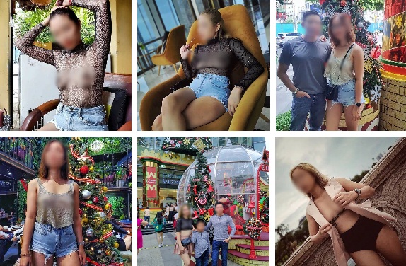 Người phụ nữ ở Sài Gòn từng gây bão vì để ngực trần đưa gia đình đi khắp nơi tiếp tục bị chỉ trích vì mặc áo màu da lộ rõ vòng 1 đi ăn hàng-1