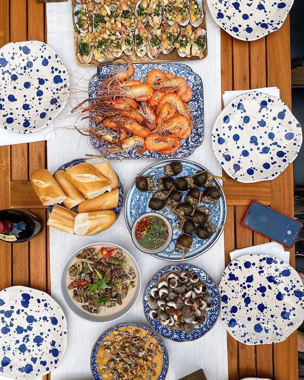 Linh Rin dự tiệc cuối tuần ở biệt thự gia đình Hà Tăng, suất con dâu tỷ phú chắc tay quá luôn-4