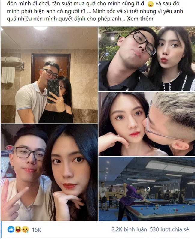 Màn bóc phốt người yêu nhận 15 nghìn like: Chàng trai dành 20 tiếng mỗi ngày bên tình mới, danh tính của kẻ xen ngang khiến ai nấy bàng hoàng!-1