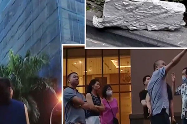 Khối bê tông lớn rơi xuống trường mầm non ở TP.HCM-3