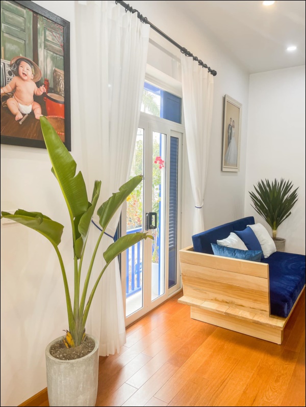 Chăm đi du lịch, vợ chồng trẻ Vĩnh Phúc tự lên ý tưởng thiết kế nhà đẹp chuẩn homestay xịn sò, nhìn mà mê-4