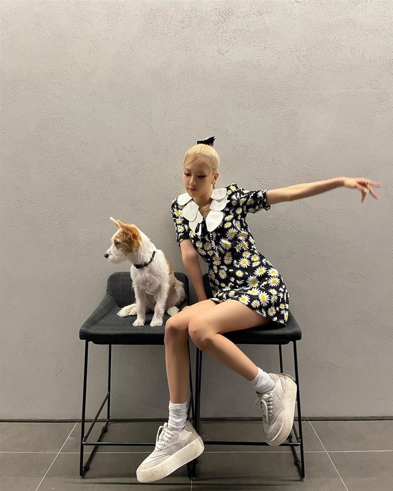 Sao Hàn đồng loạt khoác cả một rừng hoa lên người, nhìn vào biết ngay hot trend năm nay là gì!-1