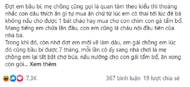 Dâu ở cữ mẹ chồng chỉ hấp trứng, luộc rau còn dặn kiêng được là tốt, nhưng khi xem xong bức ảnh cô đưa, bà lại vội vàng thay đổi thái độ-1