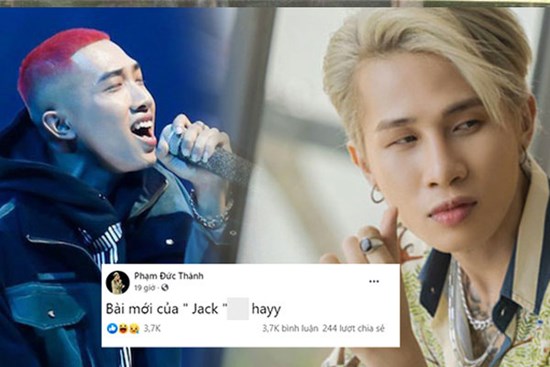 Chê bài mới của Jack không hay, cựu thí sinh 'King Of Rap' bị FC Đom Đóm ném đá tơi tả, thi nhau vote 1 sao