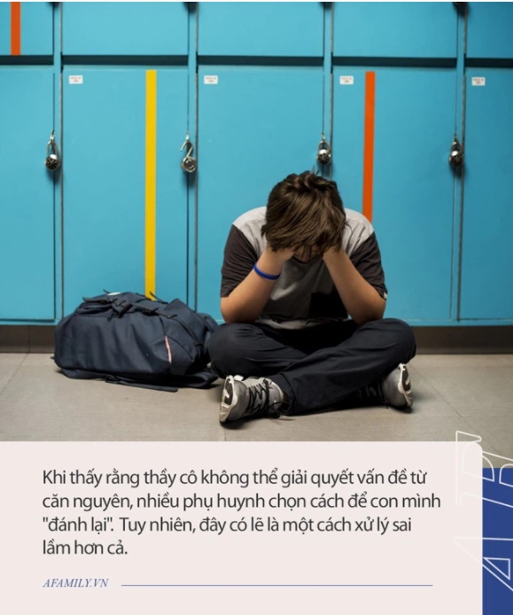 Con bị bắt nạt ở trường, nhiều người kiện giáo viên hoặc đánh trả, ông bố này chỉ dùng 1 câu nói duy nhất nhưng hiệu quả vô cùng-1