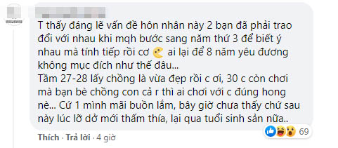 Yêu 8 năm vẫn chưa muốn cưới, cô gái 25 tuổi còn trách bạn trai không nghĩ cho cảm xúc của mình: Chờ 8 năm rồi, chờ thêm 4 – 5 năm nữa có sao...”-5