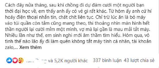 Bị vợ phát hiện thả tính” tình cũ, chồng còn lớn tiếng thách thức được như người ta đã”, nhưng câu trả lời sau đó của cô lại khiến anh tái mặt-1