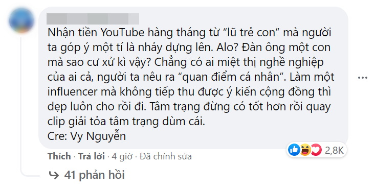 Hot dad Kiên Hoàng tiếp tục bị dân mạng bóc phốt, tố nhân cách giả tạo?-7