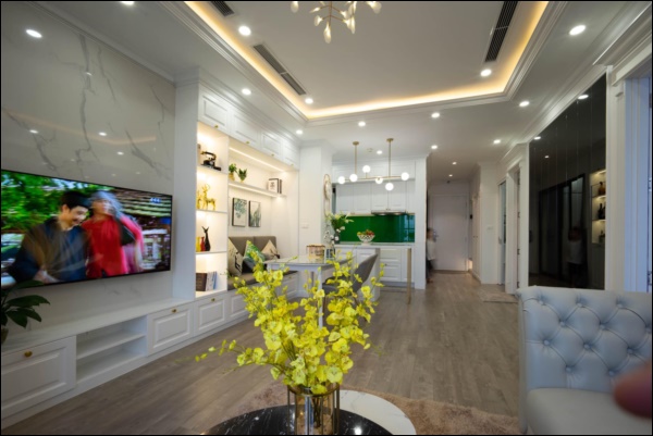 Từ căn hộ thô 83m2, cặp đôi Hà Nội dồn hết tình yêu, tâm huyết thiết kế không gian sống đúng sở thích đẹp lung linh-2