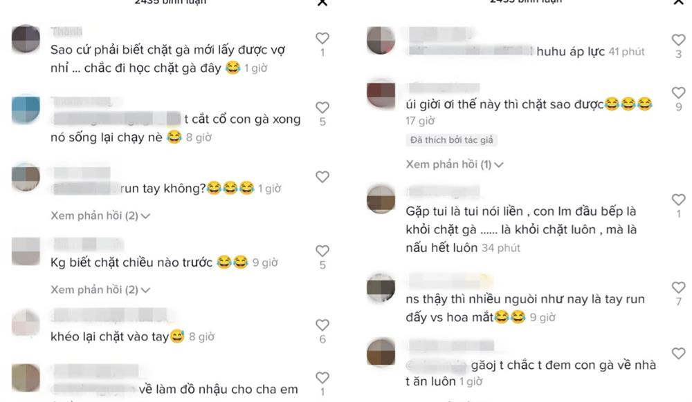 Ra mắt nhà bạn gái, chàng trai căng thẳng chặt thịt gà dưới sự giám sát của hơn chục người trong họ-1