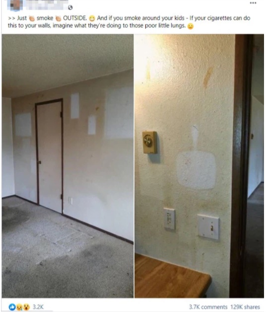 Khi biết nguyên nhân vì sao hai bức tường này lại ố vàng, nhiều người không khỏi kinh hãi và lo lắng-1