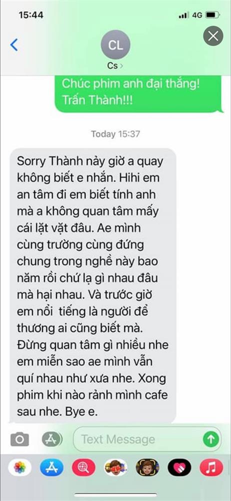 Lộ tin nhắn Trấn Thành cầu hòa với Lý Hải giữa ồn ào sân si, nâng phim ngoại dìm phim Việt?-2