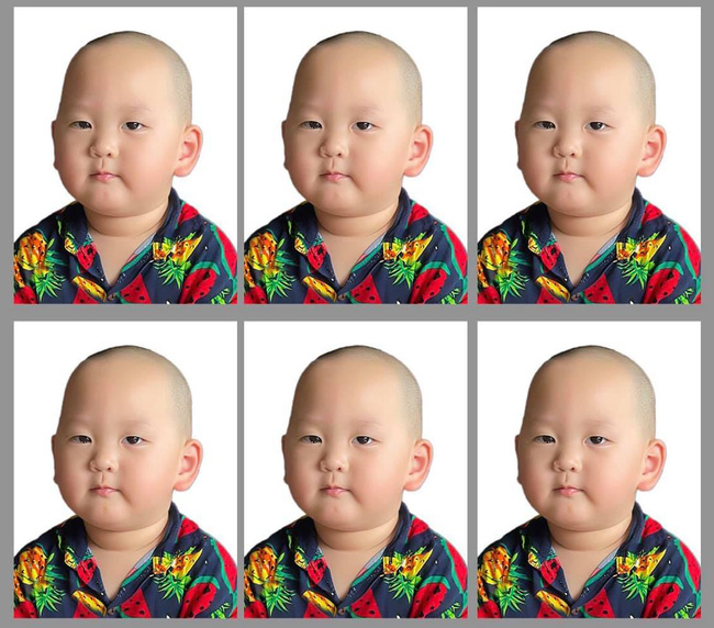 Dân mạng cười xỉu với ảnh thẻ của con trai Trà My Idol, nhà con 3 đời nghiêm túc mà sao cô chú lại cười?-2