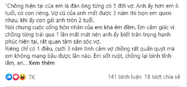 Cưới 3 năm không mang bầu, vợ dốc sức chăm con riêng của chồng nhưng vô tình nghe cuộc nói chuyện của anh mà cô ngã khụy-1