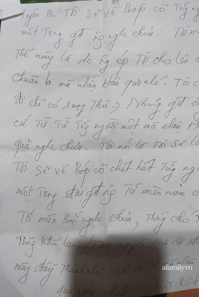 Vụ 2 vợ chồng lần lượt mất tích bí ẩn ở Thanh Hóa: Người vợ gửi thư cho anh chồng với nội dung tôi sẽ bóp cổ từng người một-4