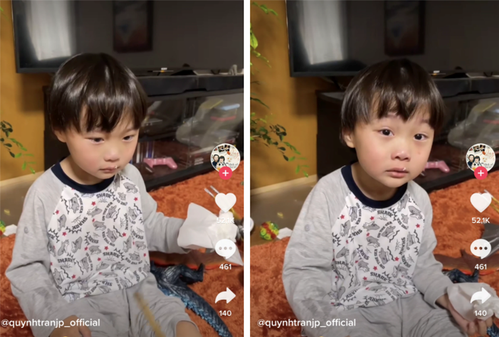 Quỳnh Trần JP vấp phải ý kiến trái chiều khi xưng tao gọi bé Sa là mày trong clip phạt con tung lên mạng-1