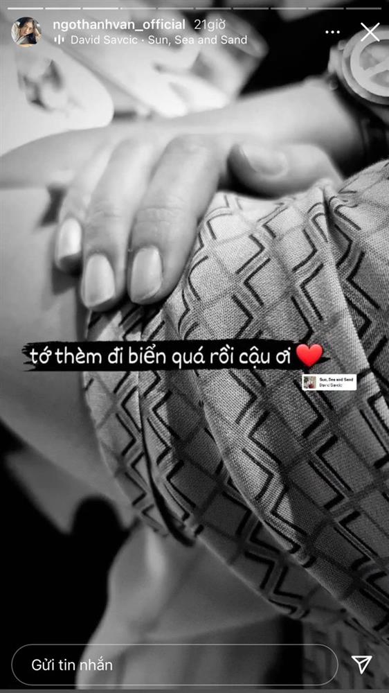 Ngô Thanh Vân cứ như bà hoàng, muốn đi biển là được Huy Trần chiều ngay, còn gợi lại không gian hẹn hò như ngày mới yêu-4