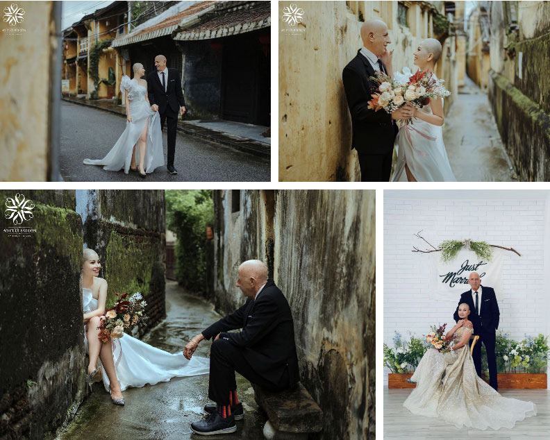 Chuyện tình của cặp đôi vợ Việt chồng Mỹ chênh nhau 37 tuổi: Cô dâu làm việc táo bạo trước ngày chụp ảnh cưới khiến chú rể khóc ngay tại chỗ!-9