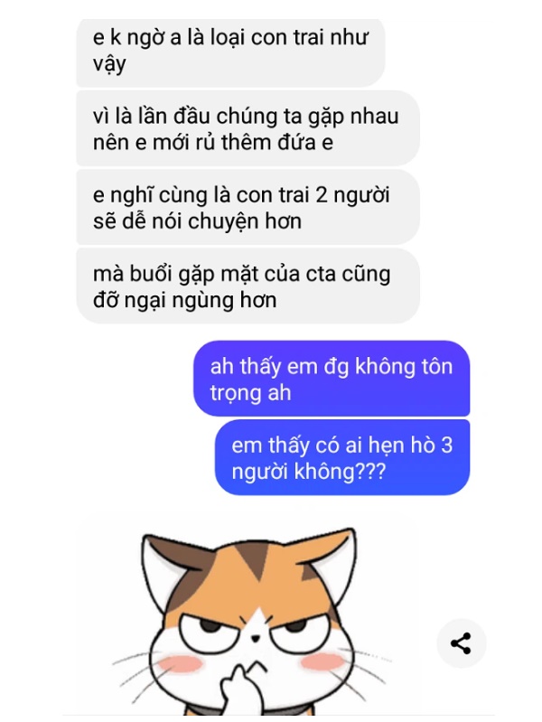 Cuộc hẹn hò 3 người: Câu hỏi hóc búa đến từ nhà gái và màn trả lời ngắn gọn cùng pha xử lý không thể tin nổi của chàng trai-2