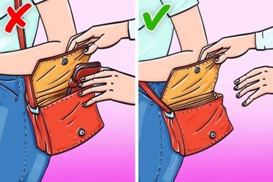 9 mẹo bảo vệ bản thân khỏi bị móc túi, ai cũng nên biết