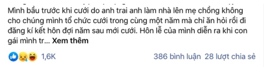 Có bầu trước, nàng dâu về nhà chồng mà không xe hoa, không nhẫn cưới và điều phẫn nộ nhất là việc người chồng làm suốt 3 năm sau đó!-1