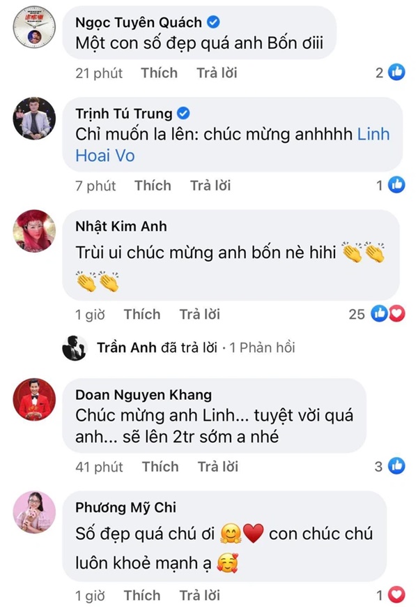 NS Hoài Linh có động thái đầu tiên giữa lúc bị vợ Dũng lò vôi” gọi tên, khoe thành tích khủng đến cả dàn sao Vbiz trầm trồ!-2