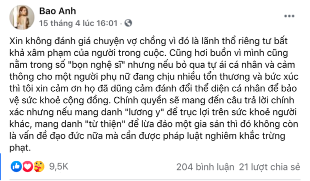 Toàn cảnh drama của dàn sao Việt và vợ Dũng lò vôi: Từ phát ngôn đám nghệ sĩ đến gọi tên NS Hoài Linh, khẩu chiến với Trang Khàn, Trịnh Kim Chi-4